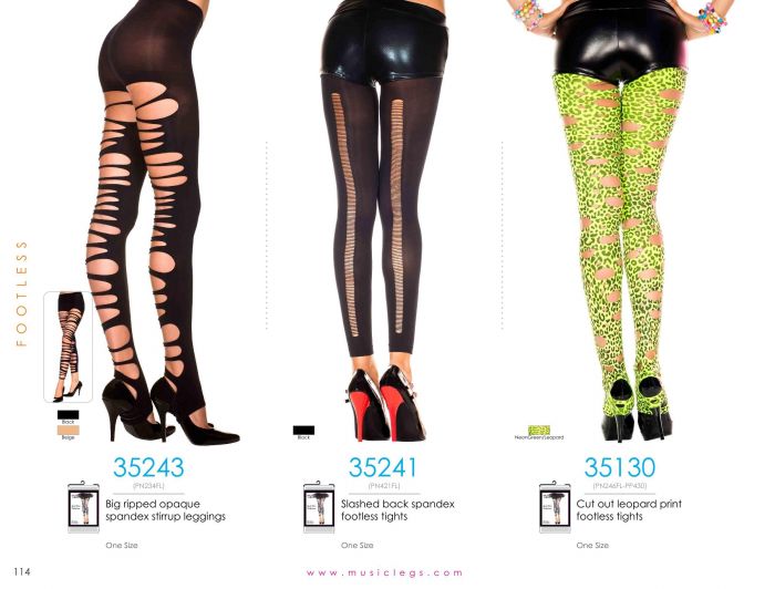 Music Legs Music Legs-hosiery Catalog 2019-114  Hosiery Catalog 2019 | Pantyhose Library